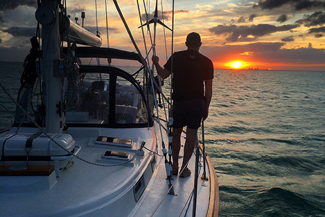 Sunset in Biscayne Bay