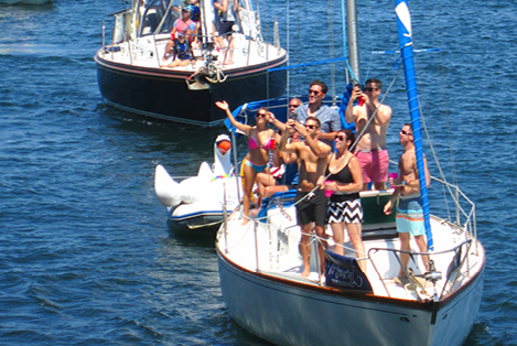 Moment and Momento parading