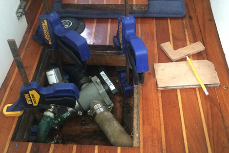 repairing floor boards