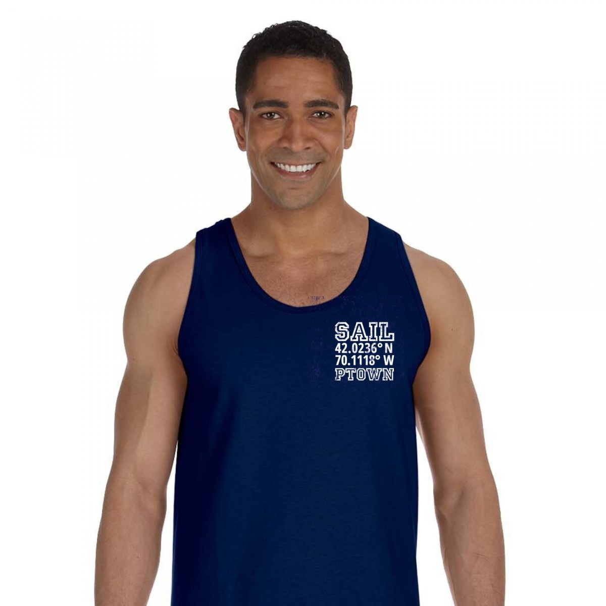 Front of Moment Sailing tank top