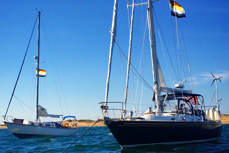 Anchored off Herring Cove
