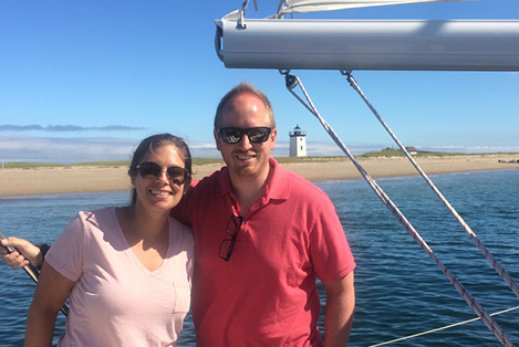 Day Sailing Around Long Point