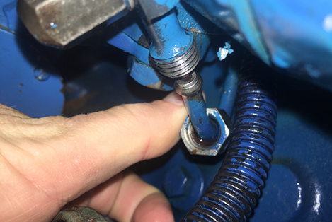 Troubled diesel line fitting