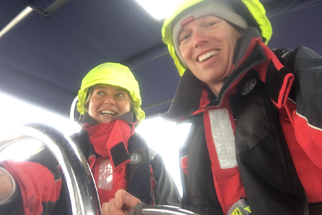 Rough weather from Block Island to Newport