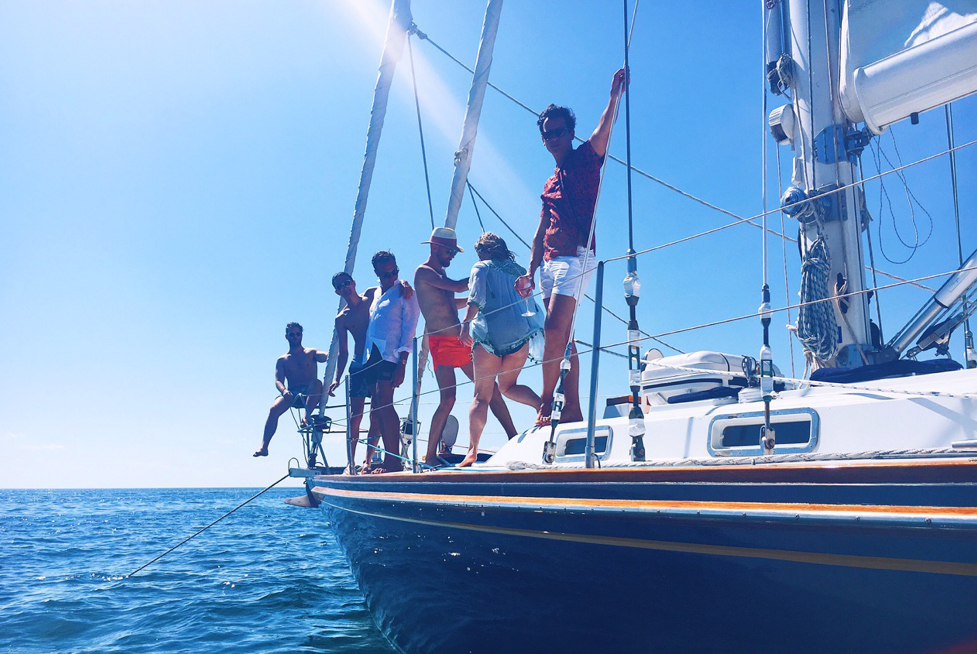 Anchored off Herring Cove