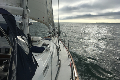 Sailing Down Buzzards Bay