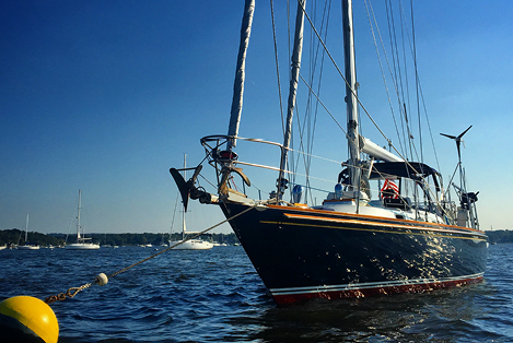 Moored in Port Washington, NY