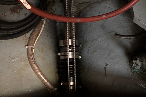 Dripless Stuffing Box (prevents water from entering)