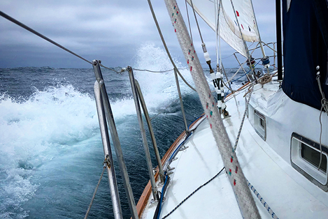 North Atlantic Upwind Sailing