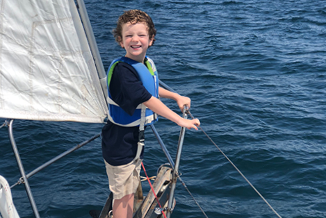 Family week young sailor