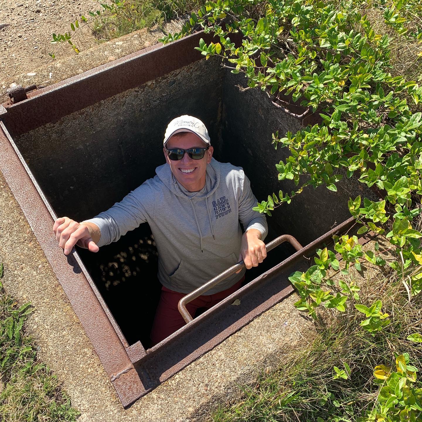 Exploring Bunkers of Cuttyhunk